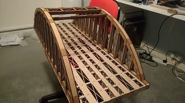 Part 12 Garden Railway Twin Track Bow String Bridge Kit GIRDER FITTING and COMPLETION