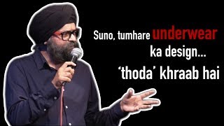 Very Funny Video on Men's Underwear | Stand Up Comedy Maheep Singh