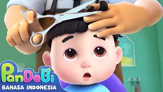 Saatnya Memotong Rambut ✂| Lagu Potongan Rambut Pertama Kali Anak | Super Pandobi Bahasa Indonesia