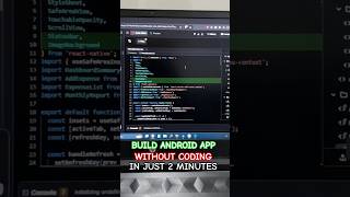 How to make a app without coding #android #developer #androidapp #ai #aivideo #androiddevelopers