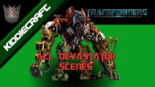 Transformers ROTF - All Devastator Scenes