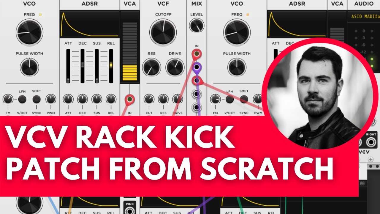 How to make a Kick Drum Patch from Scratch in VCV Rack 2