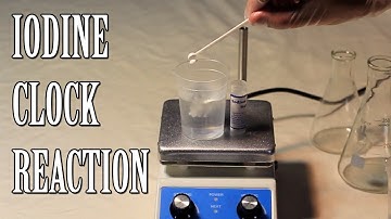 Amazing Iodine Clock - Chemical Reaction