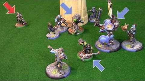Firing into Melee in Warmachine: A Gearwig Video Tutorial