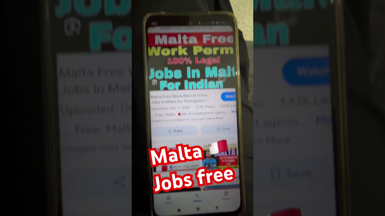 Malta 🇲🇹 free jobs Kasy apply ll full information video bigge ll 