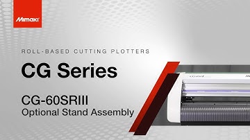CG-60SRIII: Optional Stand Assembly