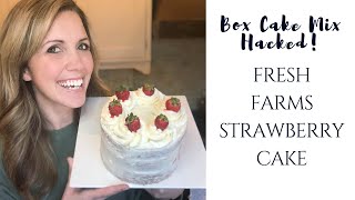 Turn a boxed cake mix into bakery with fresh strawberries (and my top
secret hacks!). i'll show you how to use from farms ...