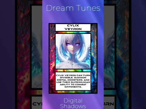 Digital Shadows | Dream Tunes | #AI #Music #Song #Shorts #Anime #Dream #Energetic #Synthpop