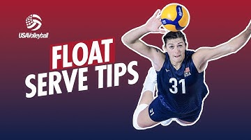 Volleyball FLOAT SERVE Basics | Perfecting Your Technique with Alfee Reft