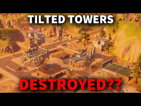 TILTED TOWERS IS DESTROYED AGAIN!