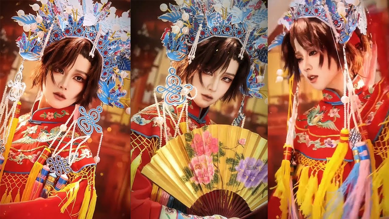 “黑暗可以向我奔涌，但求你放过我的爱人”#盗墓笔记#解雨臣#仿妆#美妆