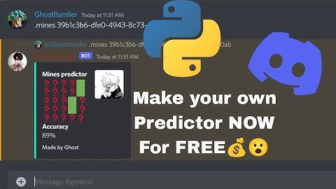 (without CODING 😮🔥)how to make your own best mines predictor Bot in Discord earn robux for free Now