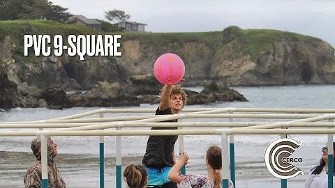 PVC 9 Square Game on the Beach 🏖️