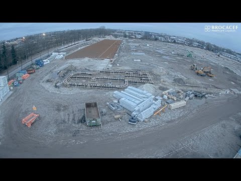 Brocacef Healthcare Logistics: timelapse nieuw magazijn in Ede - mei 2022