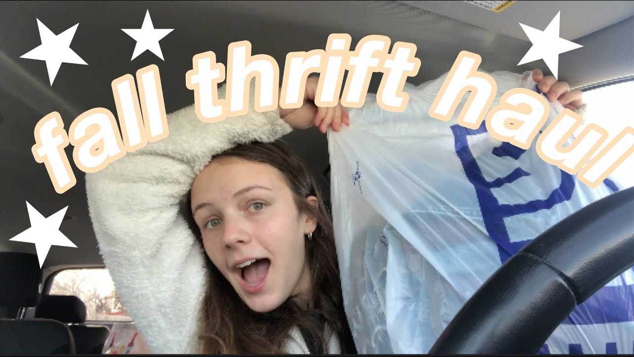 Fall Thrift Haul 2020 [ TRY ON HAUL ] (Catherine Marie) - YouTube