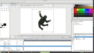 Деформирующий скелет в Synfig 1.5.1