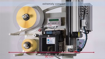 Weber LA6000 - Print Apply Labeling System  - 2,400 labels per hour!
