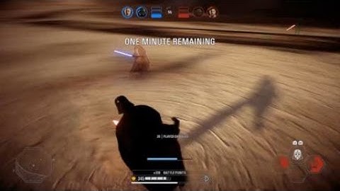 Lore Accurate Darth Vader Vs ObiWan STAR WARS™ Battlefront™ II