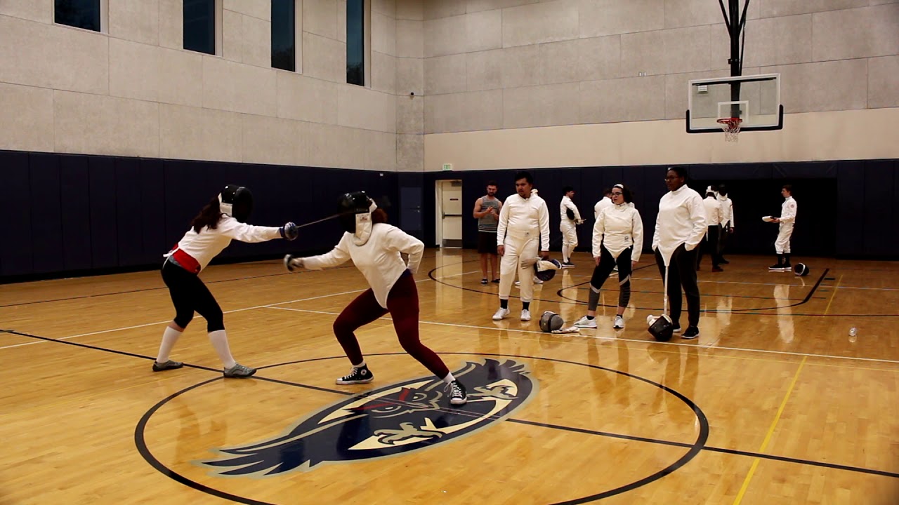 Fencing bout 9 YouTube
