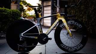 有錢也買不到！人生第一台TT BIKE 「Merida WARP TT」 2025世壯運 穿金戴銀 TeamMUGEN特仕版 #李4瘋單車 #巡揚單車 #DynamicLabs 