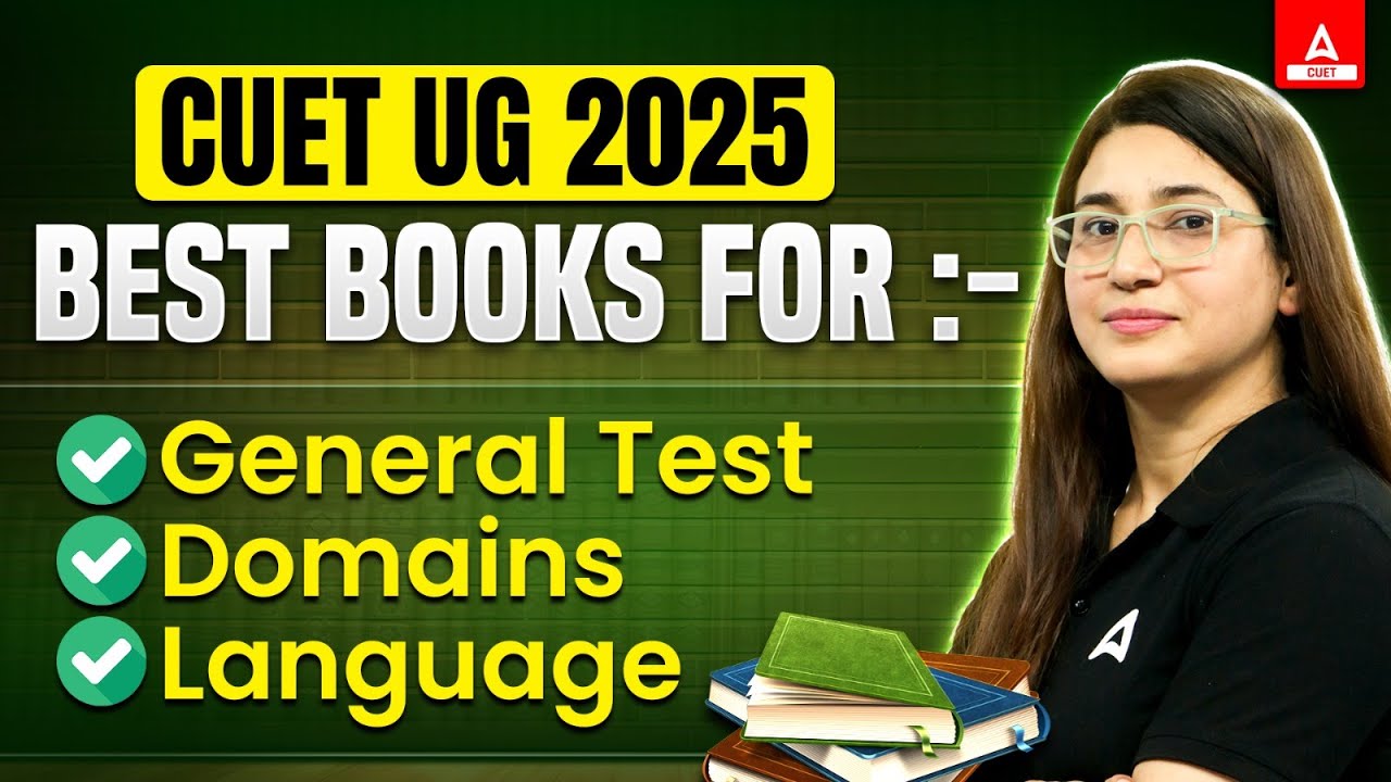 CUET BOOKS 2025 📚 for CUET General Test, Domain Subject, Language Test ...