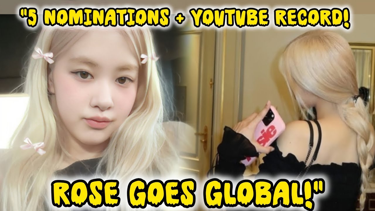 ROSÉ Earns 5 Prestigious Nominations at the SECAwards, “APT.” Breaks YouTube Record
