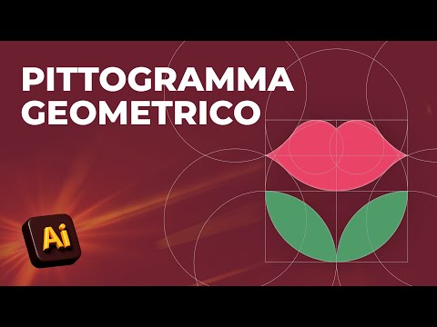 ✒ Come creare il pittogramma di un Logo in vettoriale utilizzando Illustrator CC e la sezione aurea