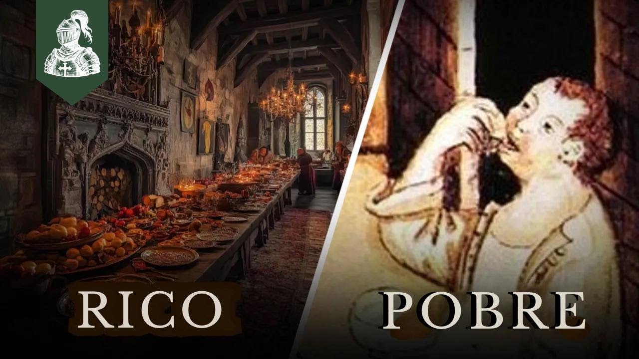 A dieta de um milionário medieval vs. um camponês medieval...