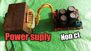 power supply amplifier sederhana non ct