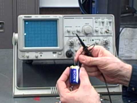 Oscilloscope operation AC DC GND coupling