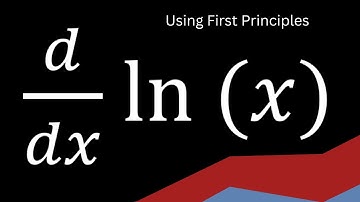 Differential of lnx using First Principles