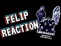 FELIP REACTION - KAWASAKI (Visualizer) with ONE OR EIGHT & Thủy