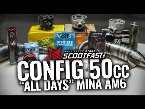 Configuration Moteur 50cc All Days Moto AM6