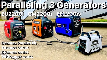 Genmax Parallel Kit | Paralleling 3 Inverter Generators