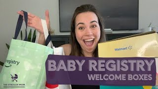 Baby Registry Boxes 2024 | Who has the best box? | Babylist, Amazon, Target, and Walmart