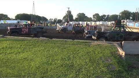 Swift Co. Fair demo, Appleton Mn,  Stock Truck Class 2019