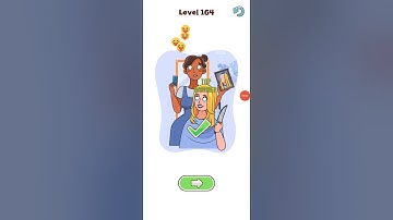 dop choo- detete one part level 164 gameplay walkthrough Solution