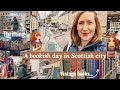 A bookish day in a small scottish city