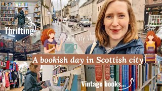 A bookish day in a small Scottish city