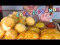 《Eating sounds/No talking》Mozzarella cheese balls!Hash browns!チーズボール!ハッシュドポテト!