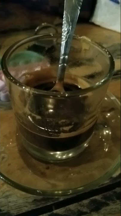 kopi di malam hari .........