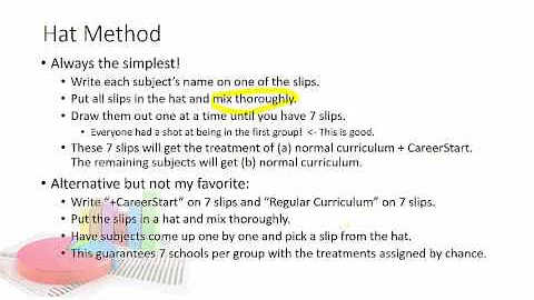 Ch 13   Random Assignment in Experiments