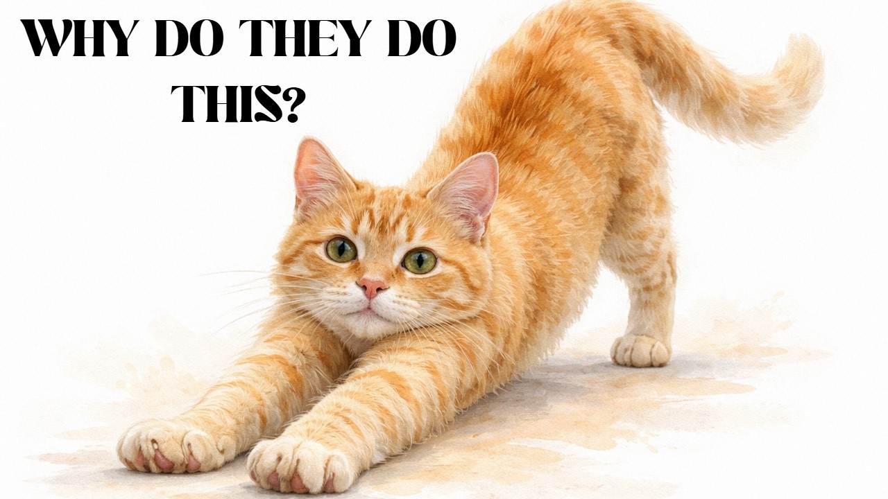 Why Do Cats Stretch In Front Of You? What It Really Means