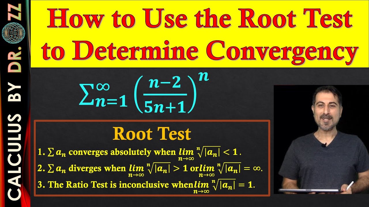How to Use the Root Test to Determine Convergence - Part a - YouTube