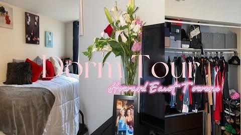 DORM TOUR 2022 | HOWARD UNIVERSITY PLAZA EAST TOWERS