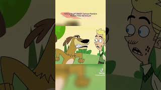 Johnny Test Dukey test talking to the Dad
