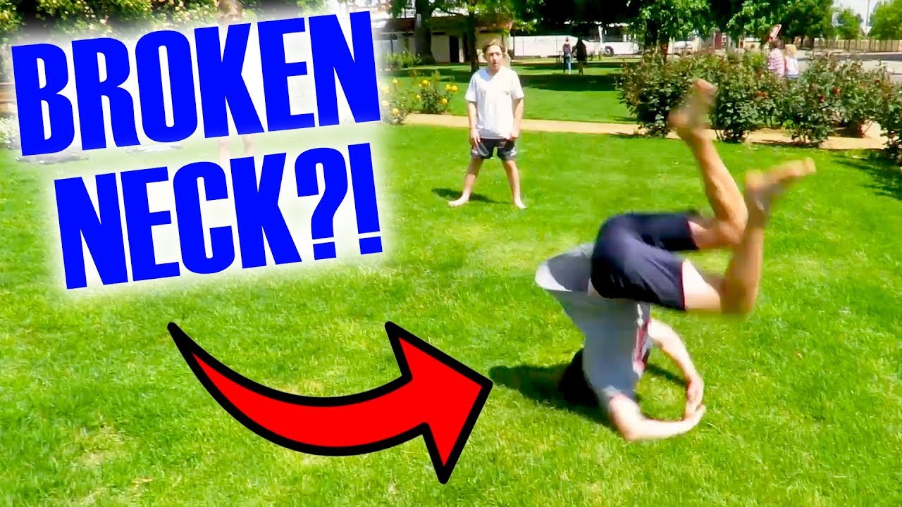 BACKFLIP FULL FLAT FAIL! - YouTube