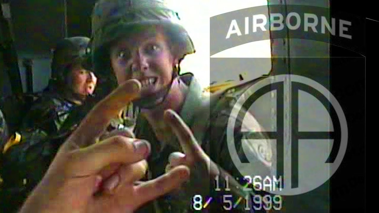 Filmed in 1999 - 82nd Airborne Paratrooper Rigger Proficiency Jump ...