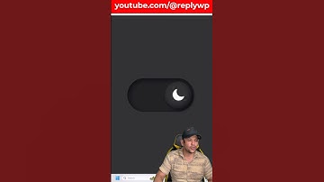 آموزش کامل ساخت دکمه تغییر حالت شب و روز بدون کد اضافی!