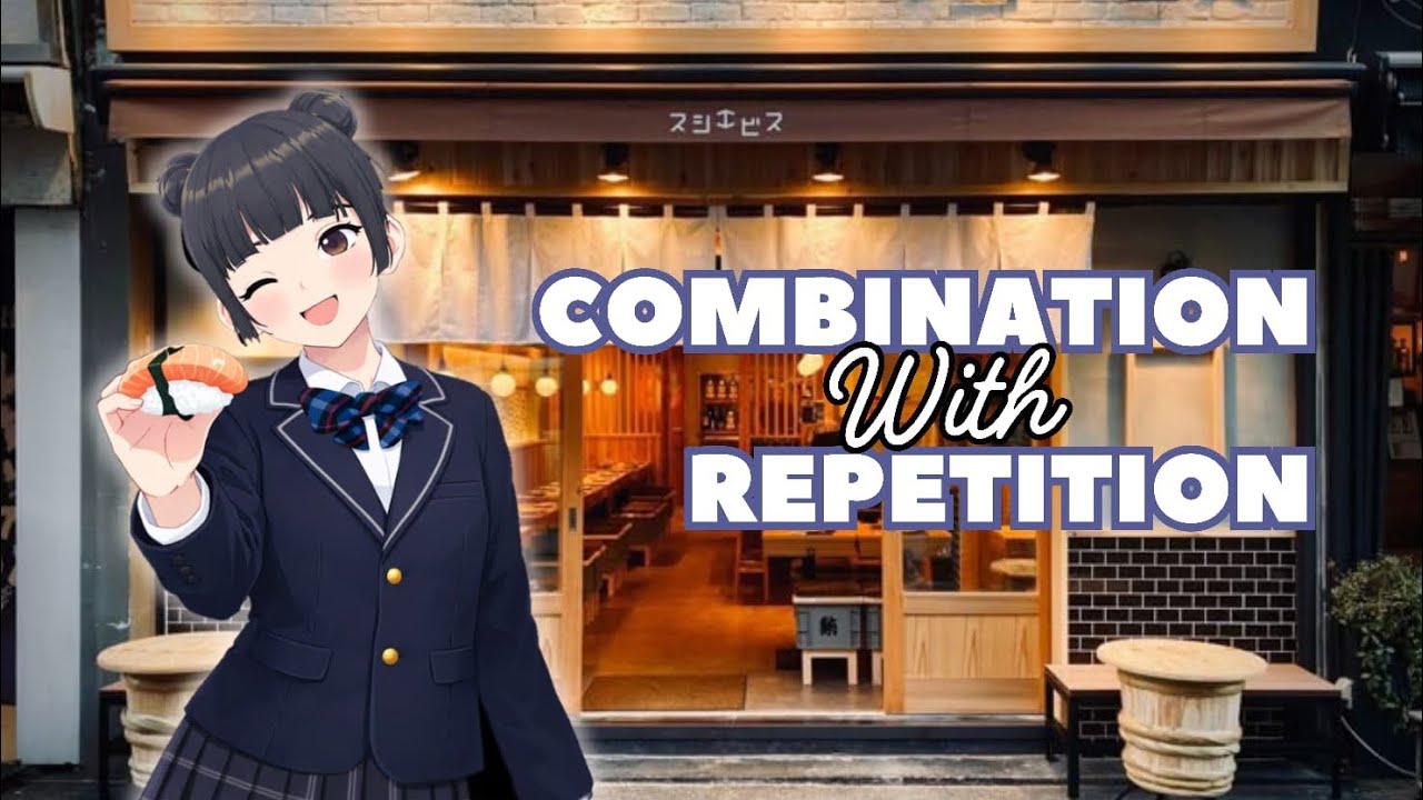 3D Animation Visualization of Combination with Repetition Using Sushi ...
